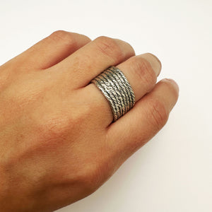 Anillo Carrete Plata