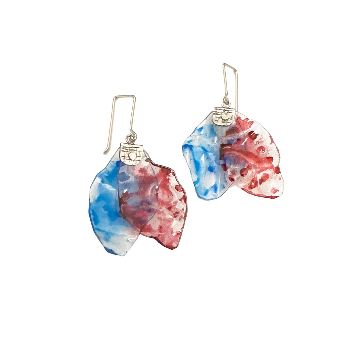 Aretes Alas Bicolor
