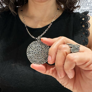 DIJE MANDALA - PLATA